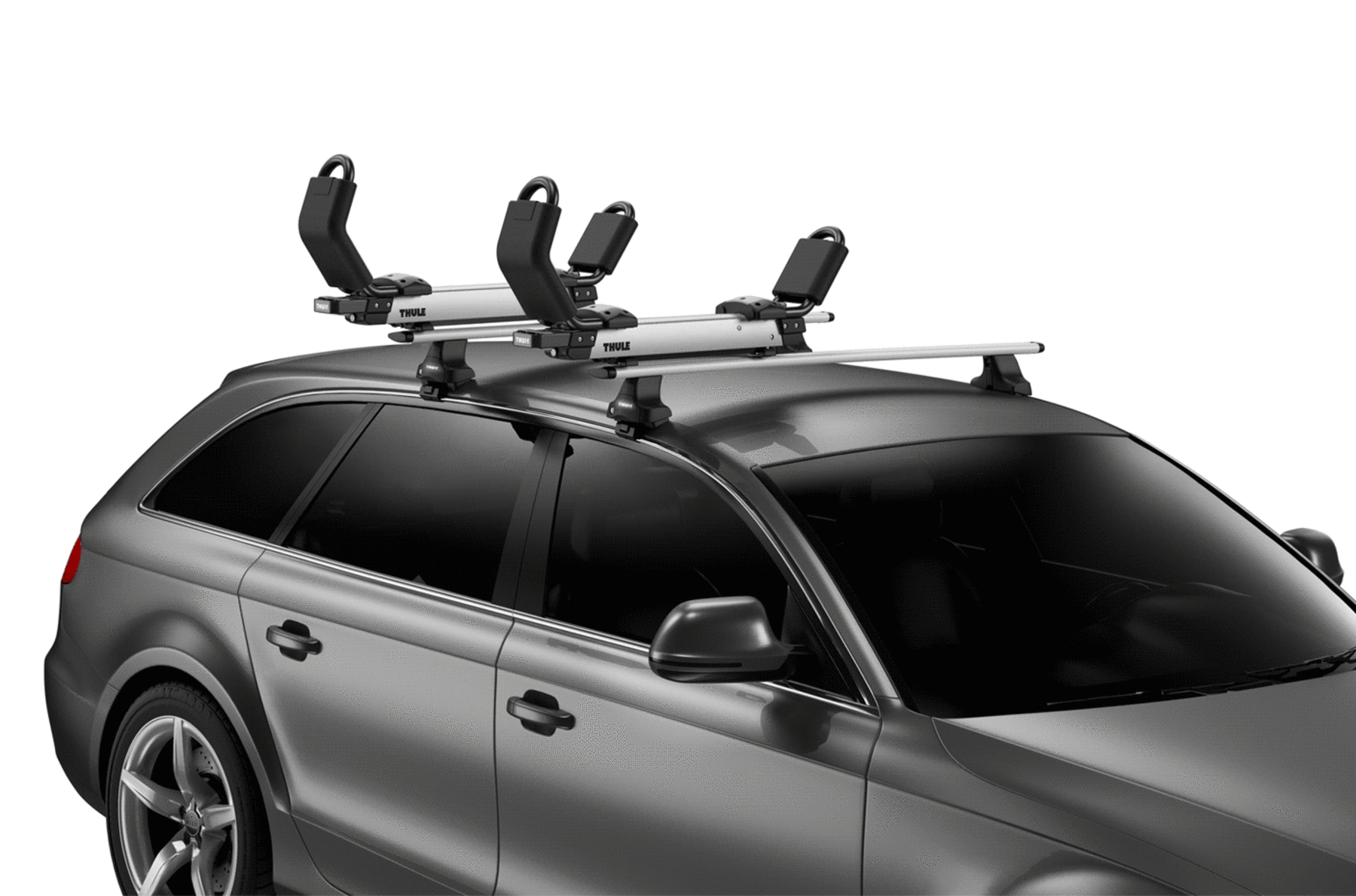 Thule HullAvator Pro 898 Lift Assisted Side Loading Kayak Carrier